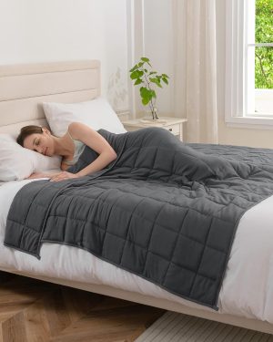Adults 8 kg weighted blanket sleep aid