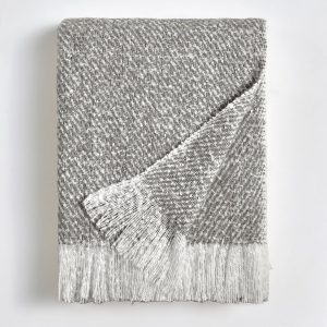 img-80e37f38220c42e3d18a Faux Mohair Throw Blanket Light Grey